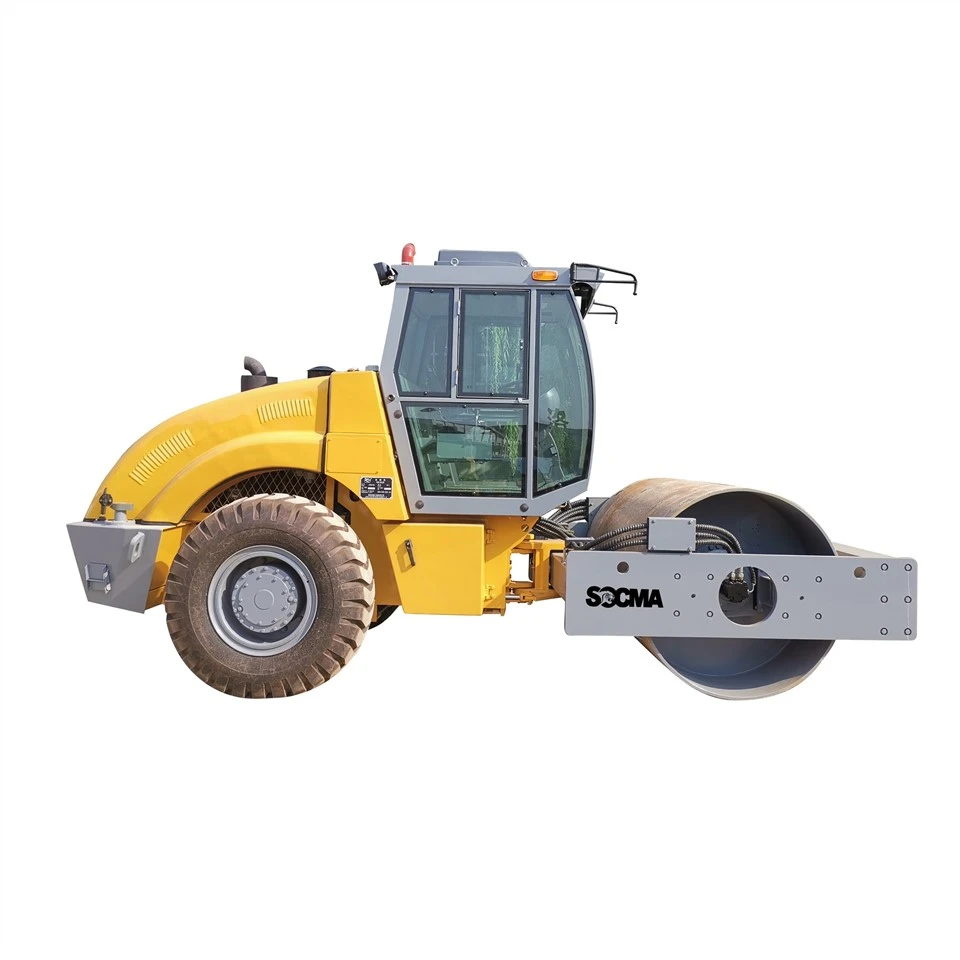 10 tonų 110 kW kelių volų statybos mašina LTD210H dvigubo būgno vibracinis tankintuvas
