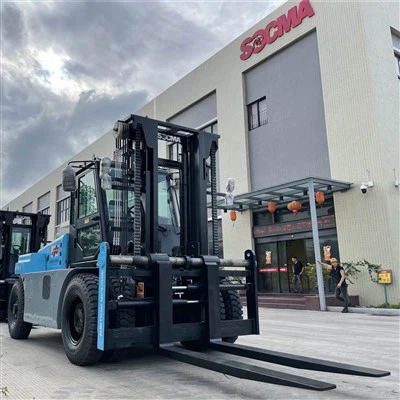 10 tonų elektrinis šakinis krautuvas