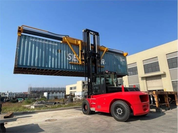 10 Ton Forklift Attach Container Clamp Work For Empty Container