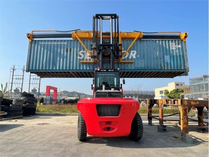 10 Ton Forklift Attach Container Clamp Work For Empty Container