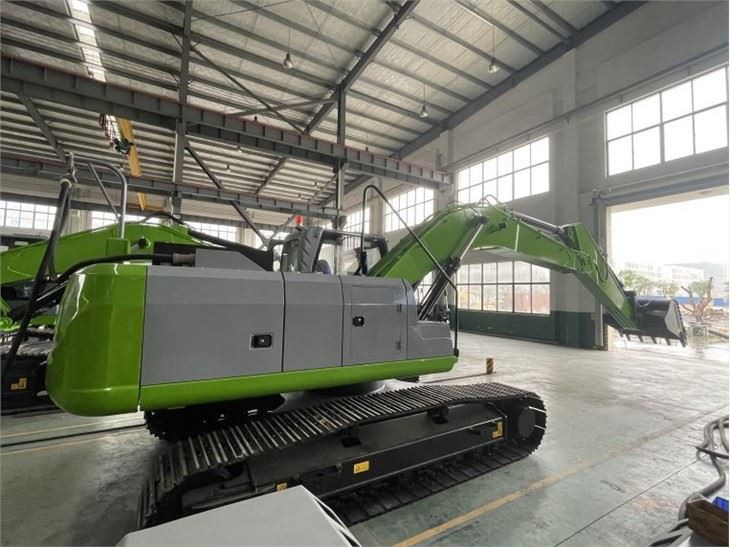 Electric Wheel Excavator Lithium Machine