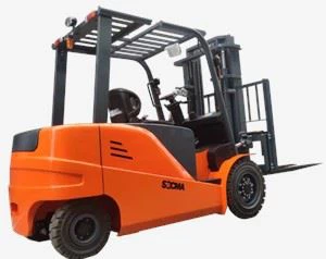 6 TON elektrinis šakinis krautuvas tinka tiek viduje, tiek lauke