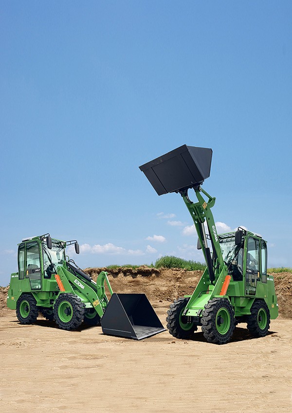 Mini Electric Wheel Loader 0.7t Capacity