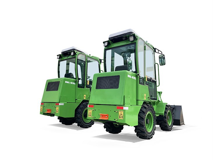 Mini elektrinis ratinis krautuvas 0,7 t talpos